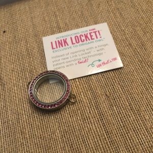 Origami Owl Pink Link Locket